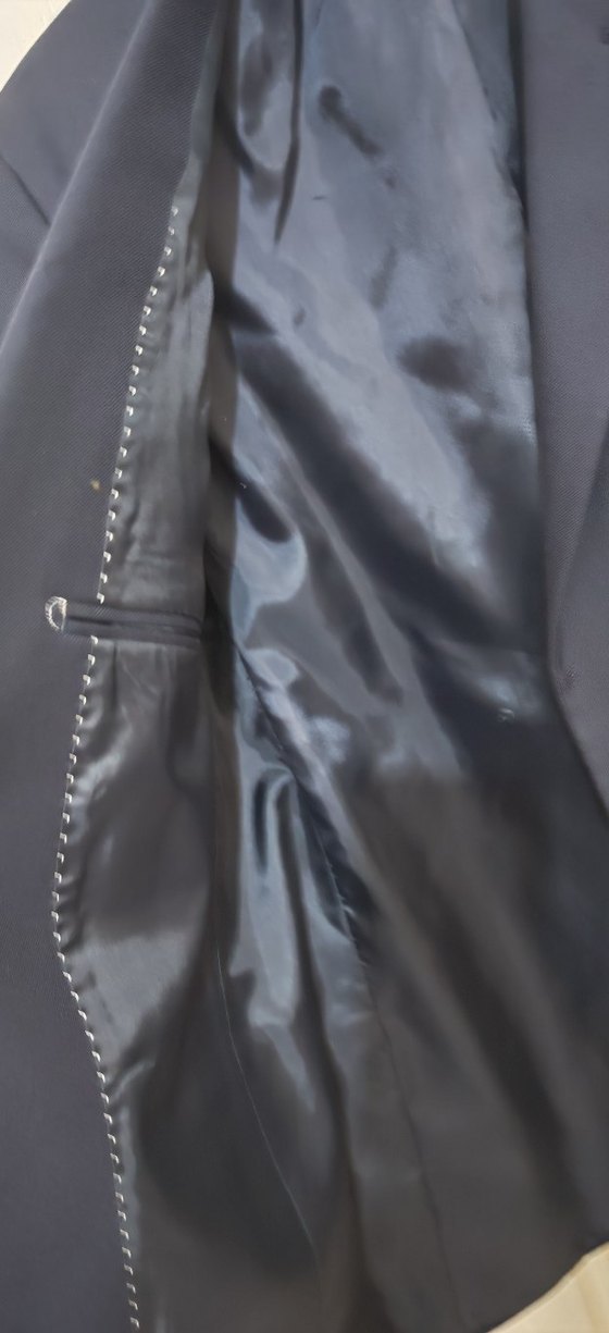 Lacivert Erkek veya Kadın Unisex Blazer Ceket - Görsel 3