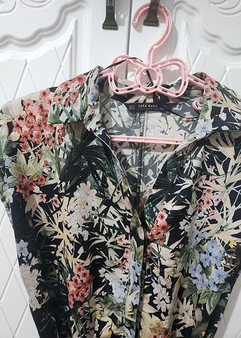 Zara Bohem Çok Renkli Uzun Elbise - Görsel 3