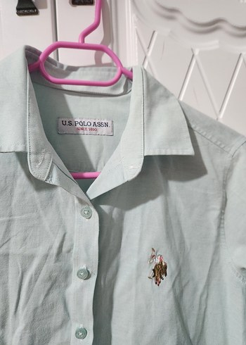 U.s polo Kadın Uzun Kollu Gömlek - Görsel 3