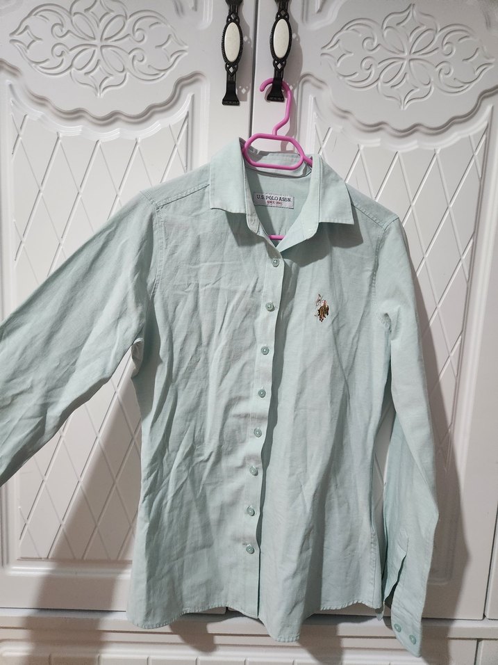 U.s polo Kadın Uzun Kollu Gömlek - Görsel 2