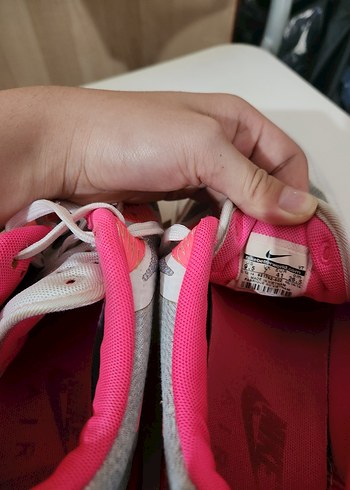 Nike Pembe Dolgu Topuklu Spor Ayakkabı - Görsel 6