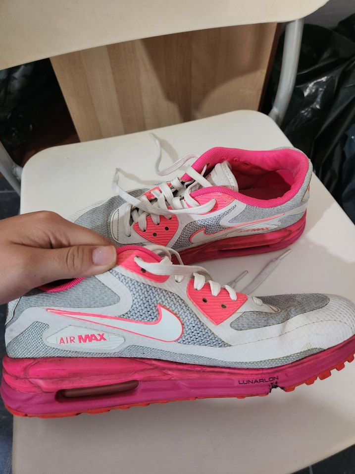 Nike Pembe Dolgu Topuklu Spor Ayakkabı - Görsel 3