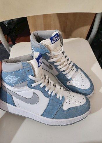 Nike Erkek Mavi Denim Spor Ayakkabı - Görsel 2