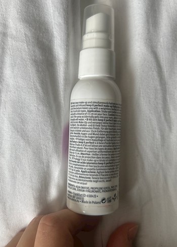 Essence Keep It Perfect Makyaj Sabitleyici Sprey - Görsel 3