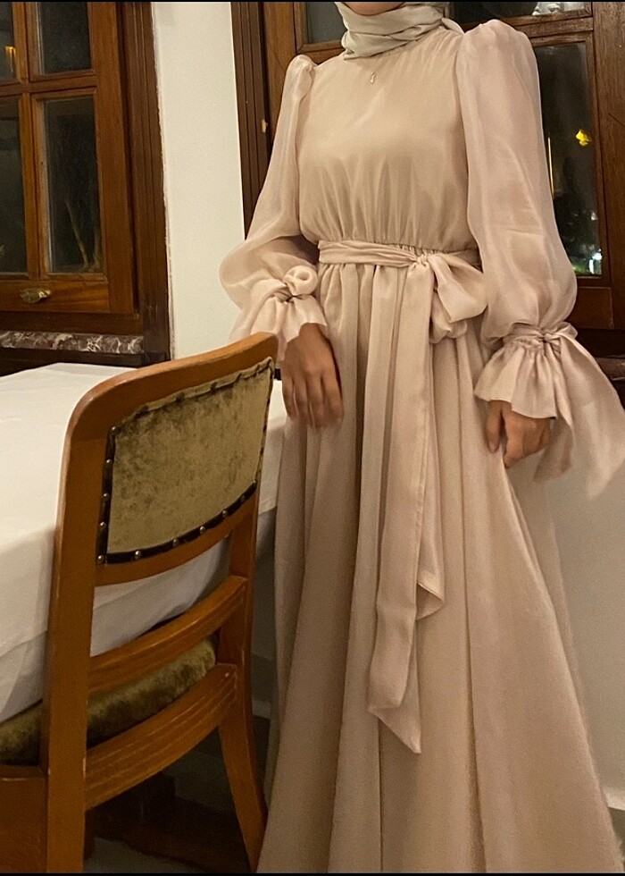 Pudra elbise - Görsel 2