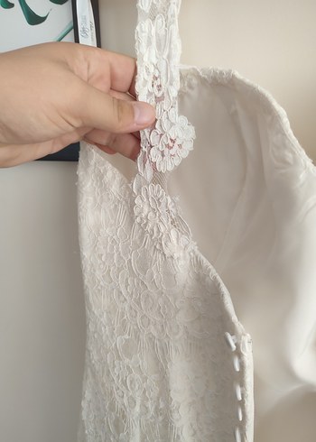 Oleg Cassini Balık Kesim Gelinlik - Görsel 11