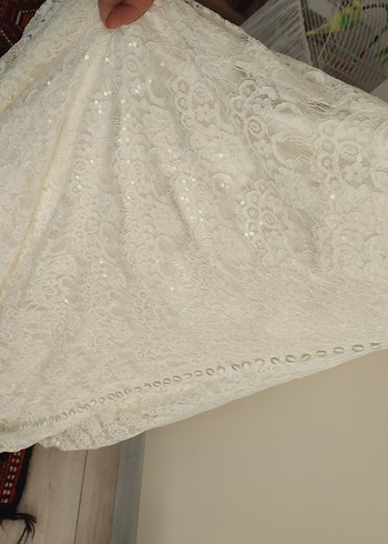 Oleg Cassini Balık Kesim Gelinlik - Görsel 5