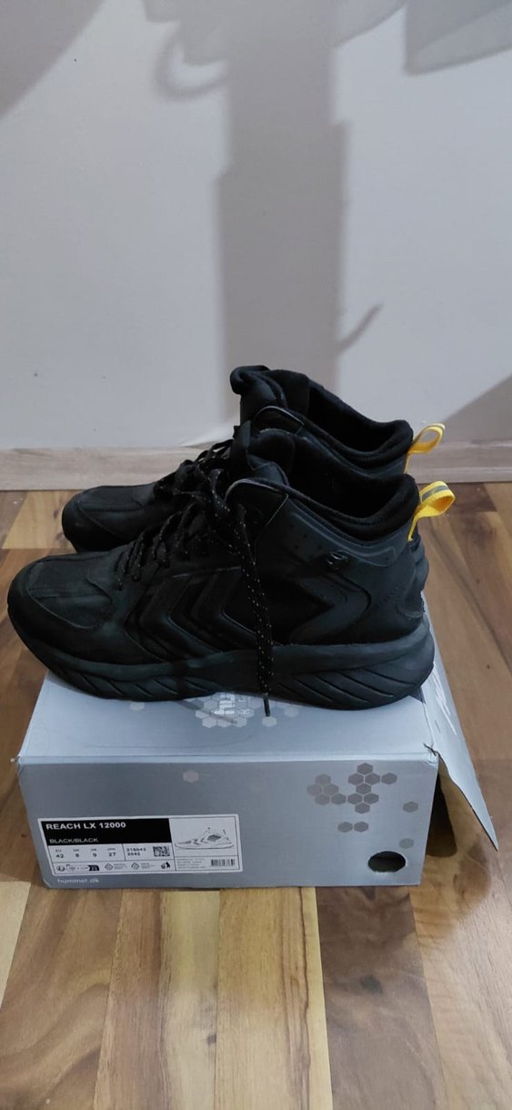 hummel siyah boy reach lx 12000 42 numara erkek - Görsel 3