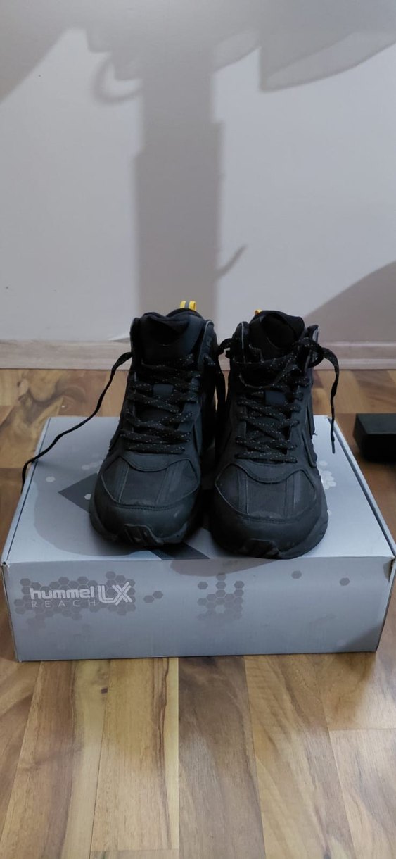 hummel siyah boy reach lx 12000 42 numara erkek - Görsel 4