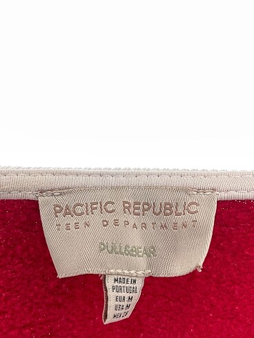 m Beden kırmızı Renk Pull and Bear Sweatshirt %70 İndirimli.