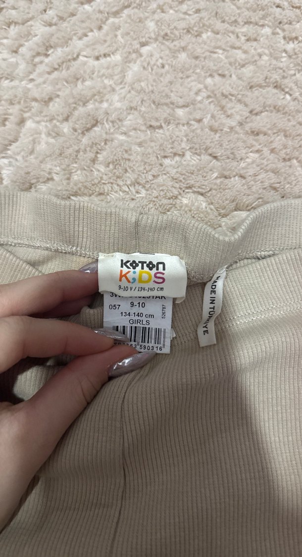 Bej çocuk Tayt - Görsel 3