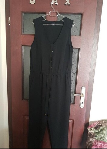 44 Beden H&M Kadın Siyah Tulum