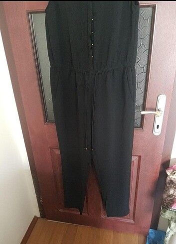 44 Beden siyah Renk H&M Kadın Siyah Tulum