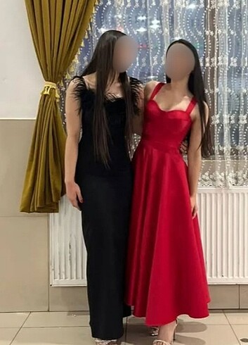 Trendyol & Milla Trendyolmilla tüylü abiye elbise