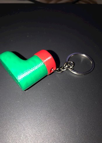 10Adet Yılbaşı Noel Anahtarlık - Görsel 8