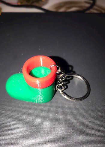 10Adet Yılbaşı Noel Anahtarlık - Görsel 6