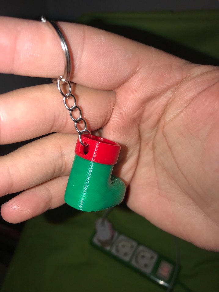 10Adet Yılbaşı Noel Anahtarlık - Görsel 5