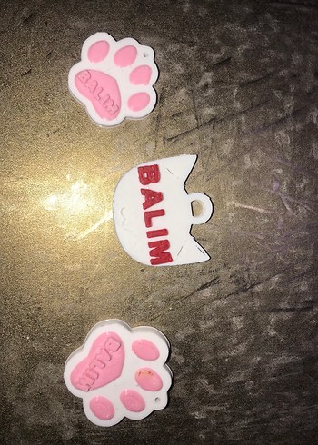 Kedinizin ismine özel tasmalar. - Görsel 3