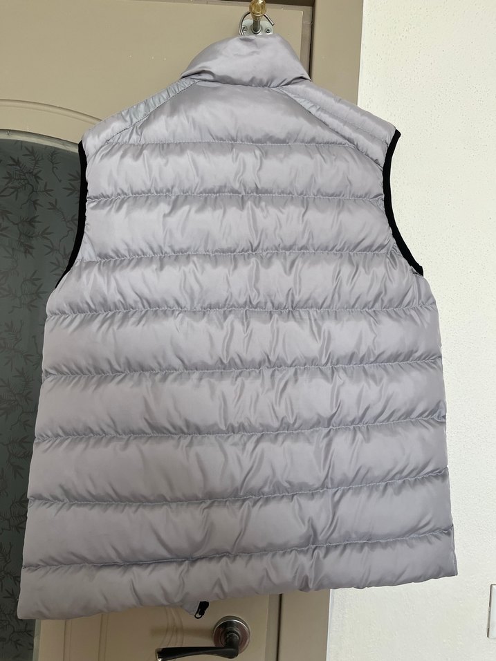 Gri Kapitone Erkek Yelek - Görsel 2