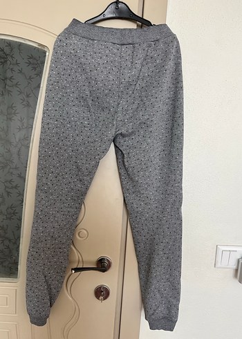 Gri Kadın Rahat Kesim Eşofman Altı - Görsel 2