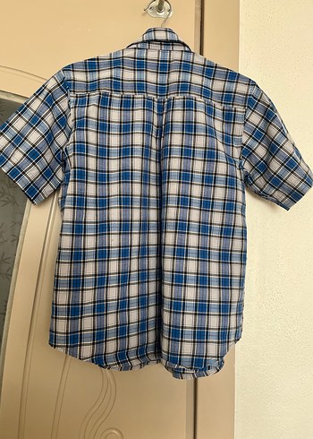 Erkek çocuk Kısa Kollu Ekose Gömlek - Görsel 2