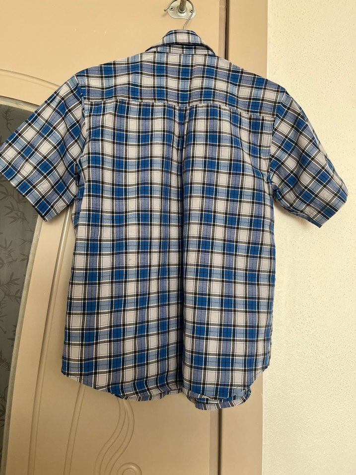 Erkek çocuk Kısa Kollu Ekose Gömlek - Görsel 2