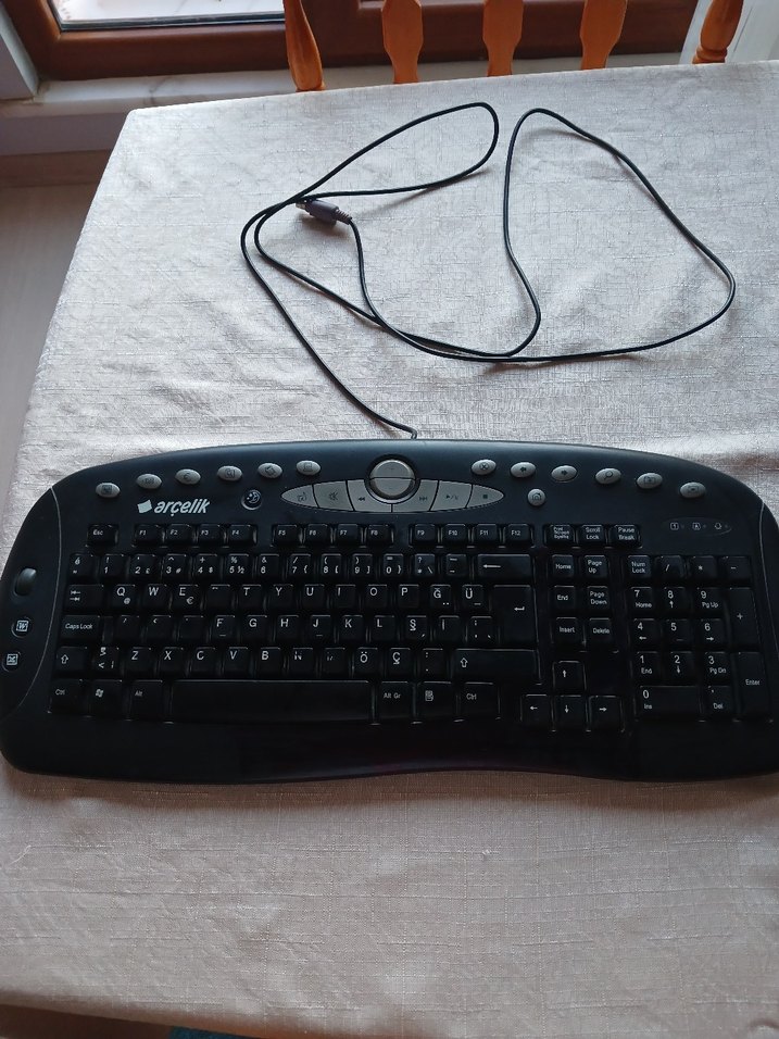 Siyah Kablolu Arçelik Klavye - Görsel 3