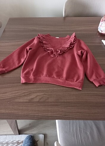 Kız çocuk sweatshirt.