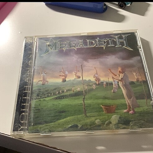 Megadeth- Youthanastasia CD