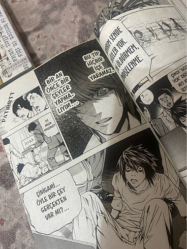 Beden death note manga seri