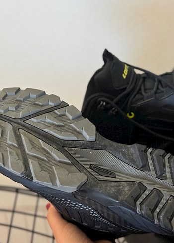 Siyah Bağcıklı dağcılık Ayakkabısı - Görsel 9