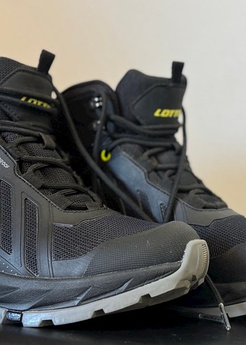 Siyah Bağcıklı dağcılık Ayakkabısı - Görsel 5