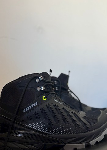 Siyah Bağcıklı dağcılık Ayakkabısı - Görsel 7