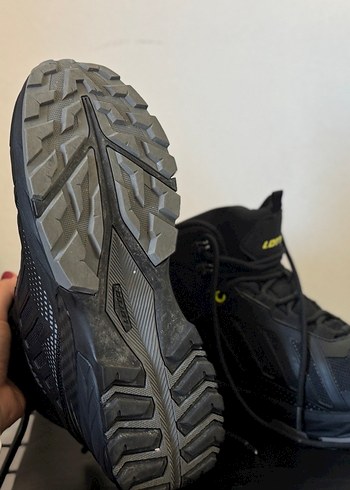 Siyah Bağcıklı dağcılık Ayakkabısı - Görsel 4