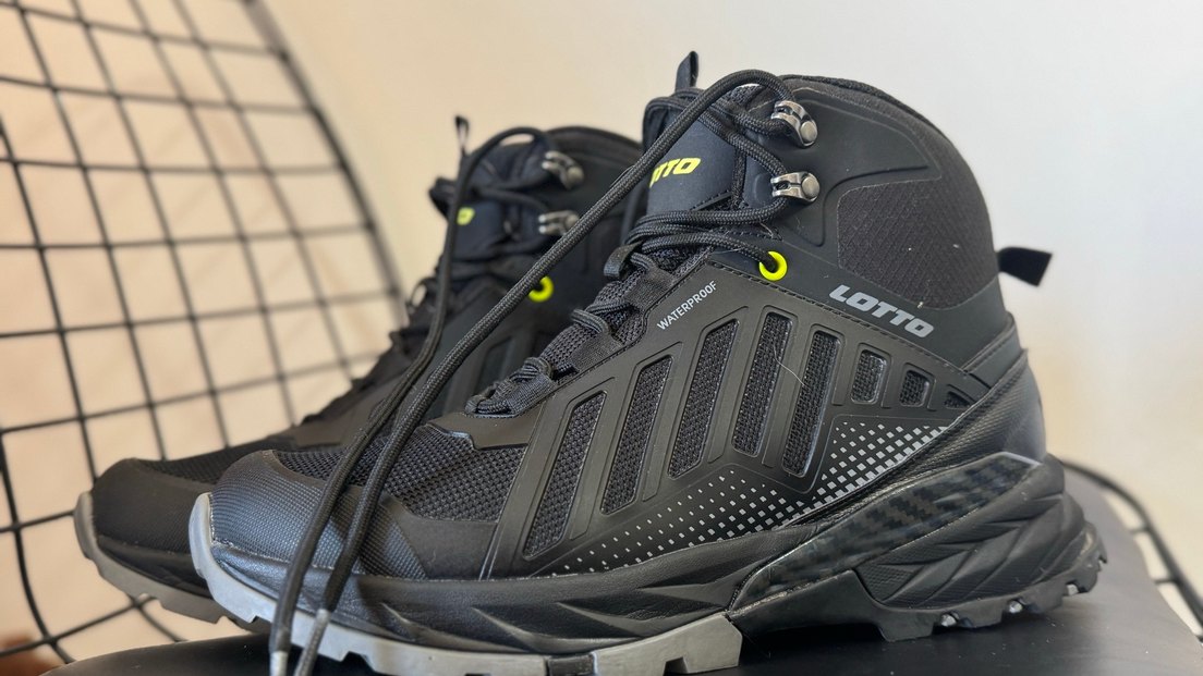 Siyah Bağcıklı dağcılık Ayakkabısı - Görsel 3