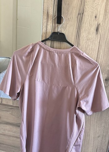 Pembe Kısa Kollu Kadın Tişört - Görsel 7