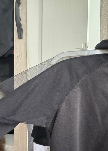 Düğmeli Siyah Boğazlı Kadın Bluz - Görsel 2