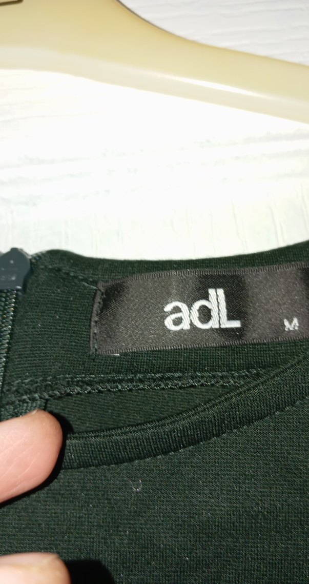 Siyah Kısa Kollu Drapeli Kadın Triko Elbise - Görsel 2