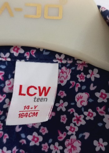 Mor Desenli Kısa Kollu Gömlek - Görsel 3