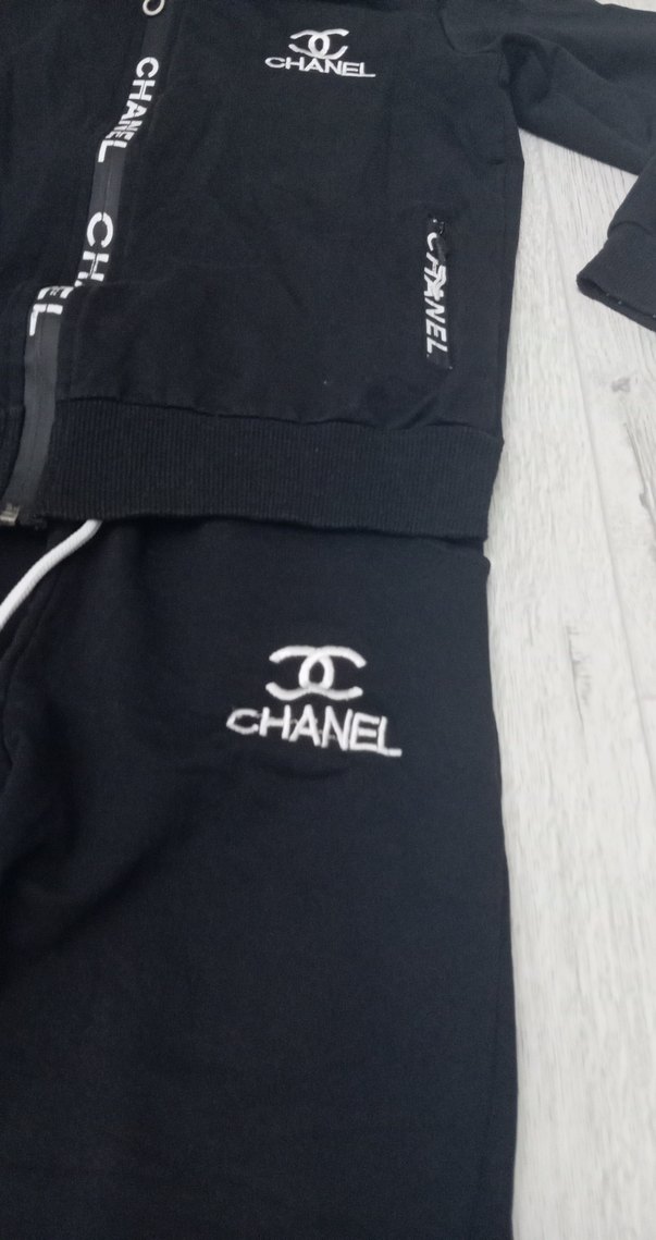 Erkek Çocuk Siyah Fermuarlı Eşofman Takımı - Görsel 2