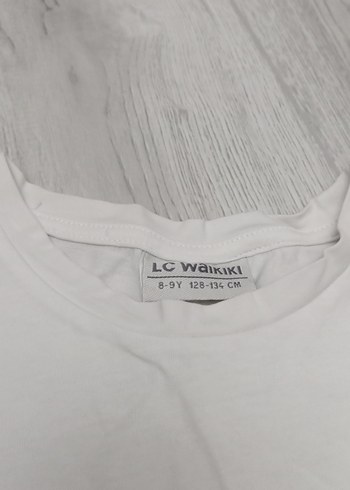 Kız Çocuk Baskılı Beyaz Tişört - Görsel 2