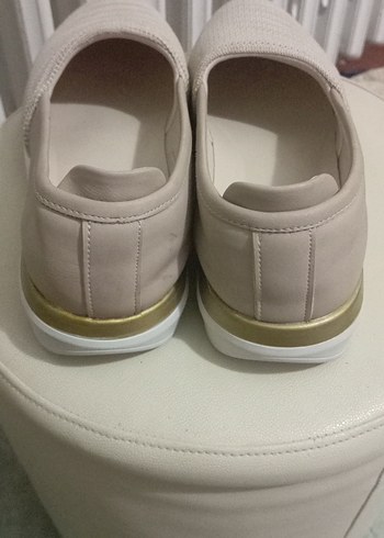 Polaris Kadın Gri Dolgu Topuklu Spor Ayakkabı - Görsel 4