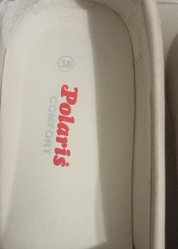 Polaris Kadın Gri Dolgu Topuklu Spor Ayakkabı - Görsel 3