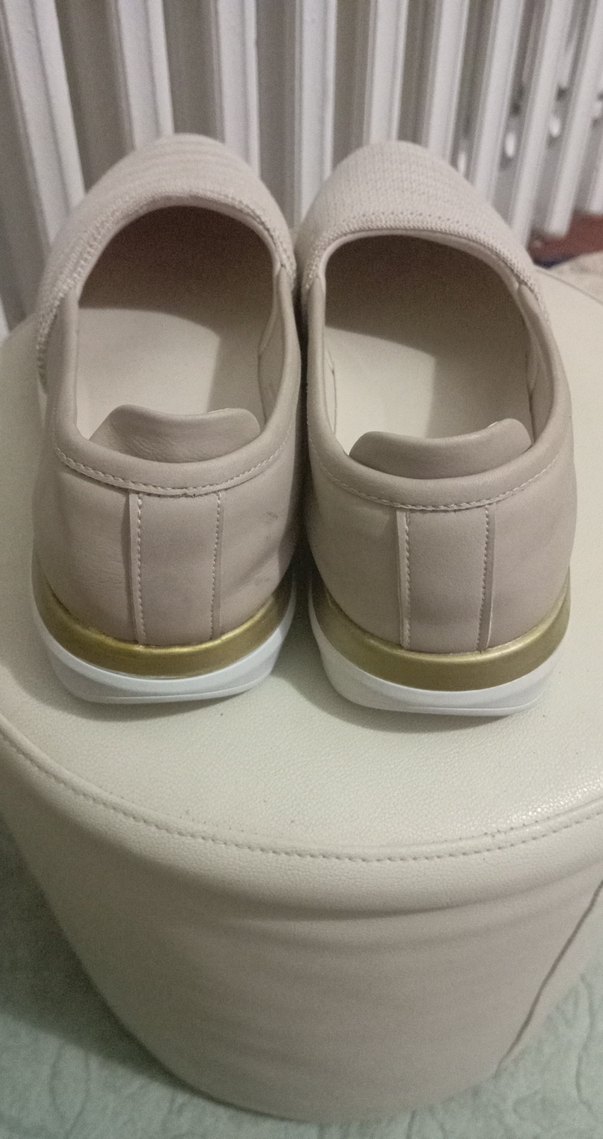 Polaris Kadın Gri Dolgu Topuklu Spor Ayakkabı - Görsel 4