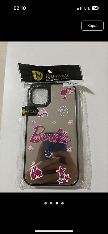 Aynalı barbi kılıfı