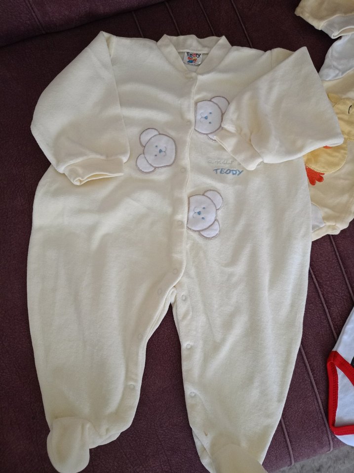 Bebek Pamuklu Renkli Baskılı Hastane Kıyafeti - Görsel 2