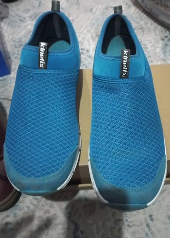 Mavi Erkek Spor Su Ayakkabısı Velcro