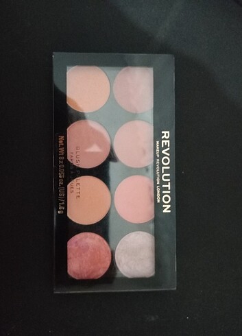 Revolution Revolution Blush Palette (Hot Spice)