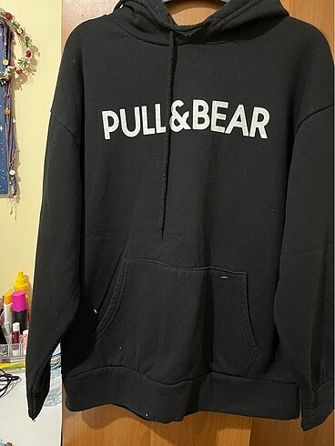 siyah oversize sweatshirt