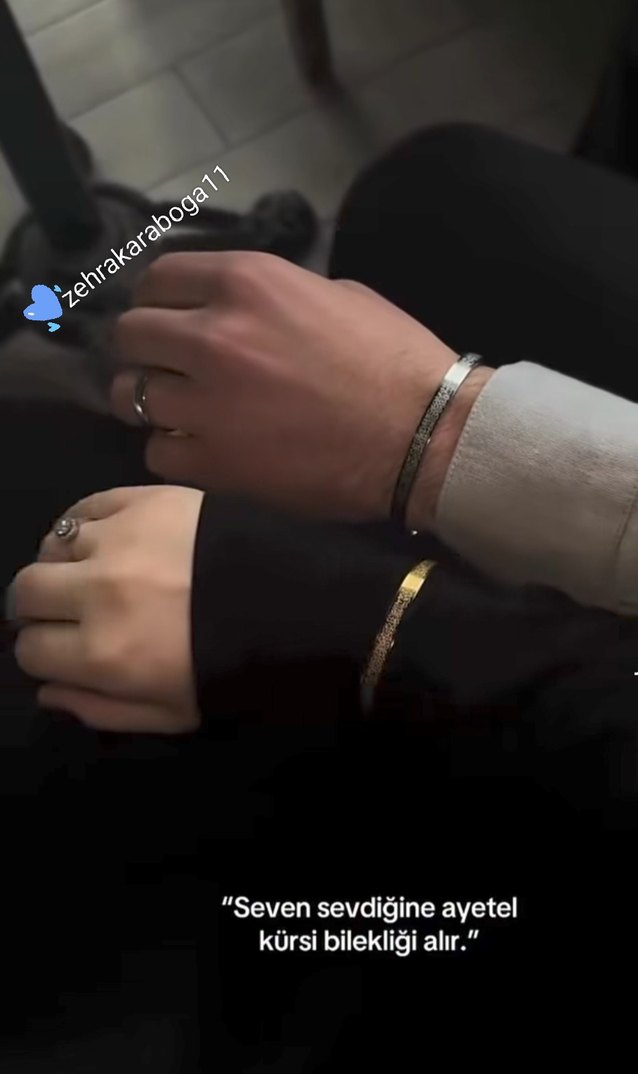 Ayetel kürsi  Bileklik Çelik - Görsel 3